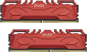 Oloy 32GB DDR4 Gaming RAM (2x16GB) 3200MHz CL16 1.35V 288-Pin UDIMM (MD4U1632161DHRDA)
