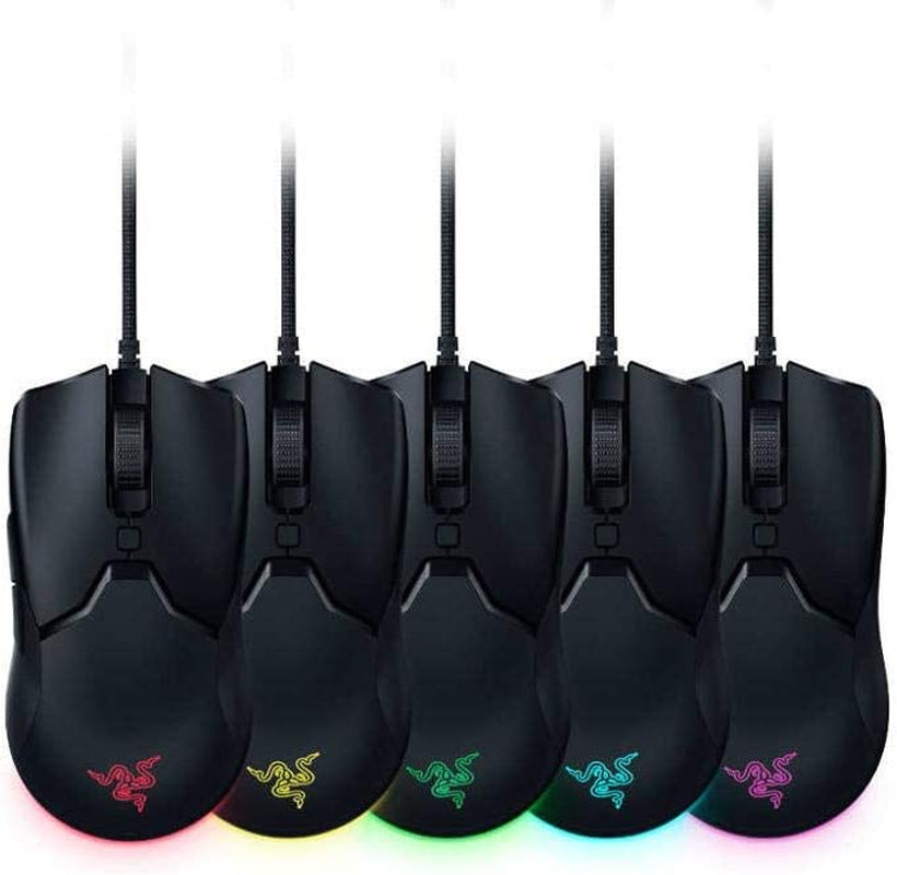 Razer Viper Mini Ultralight Gaming Mouse - High-Speed Switches, 8500 DPI Optical Sensor, Chroma RGB Lighting, 6 Programmable Buttons, Drag-Free Cable, Classic Black