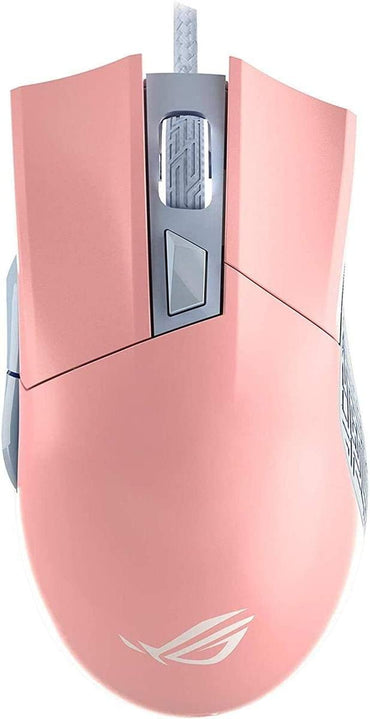 ASUS ROG Gladius II Origin Limited Edition Pink Optical Gaming Mouse | Ergonomic Right-Handed Design for FPS Gaming | 12000 DPI Optical Sensor | Aura Sync RGB and ROG Armoury II Compatibility