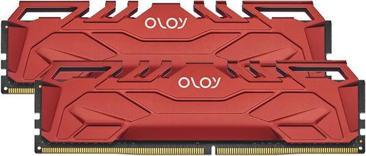 Oloy 32GB DDR4 Gaming RAM (2x16GB) 3200MHz CL16 1.35V 288-Pin UDIMM (MD4U1632161DHRDA)