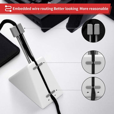 Hotline Games Mouse Bungee - Cord Management System for Esports and FPS Gaming (3.0 White)