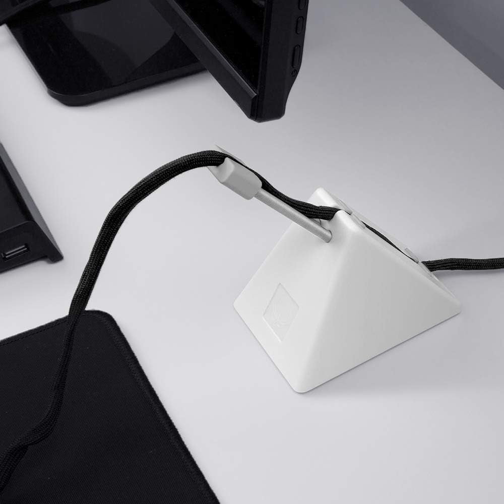 Hotline Games Mouse Bungee - Cord Management System for Esports and FPS Gaming (3.0 White)