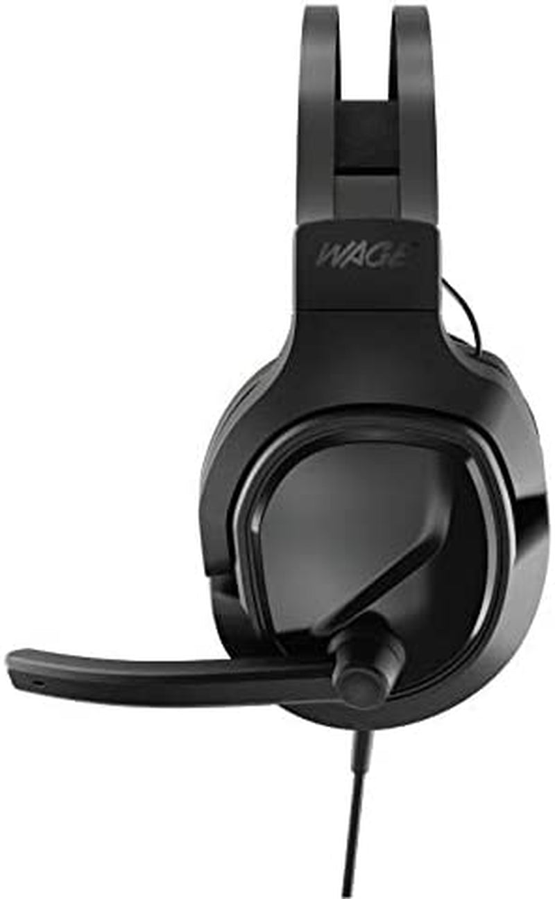 Wage Pro Universal Gaming Headset in Black and Green (Model WMAGY-N080)