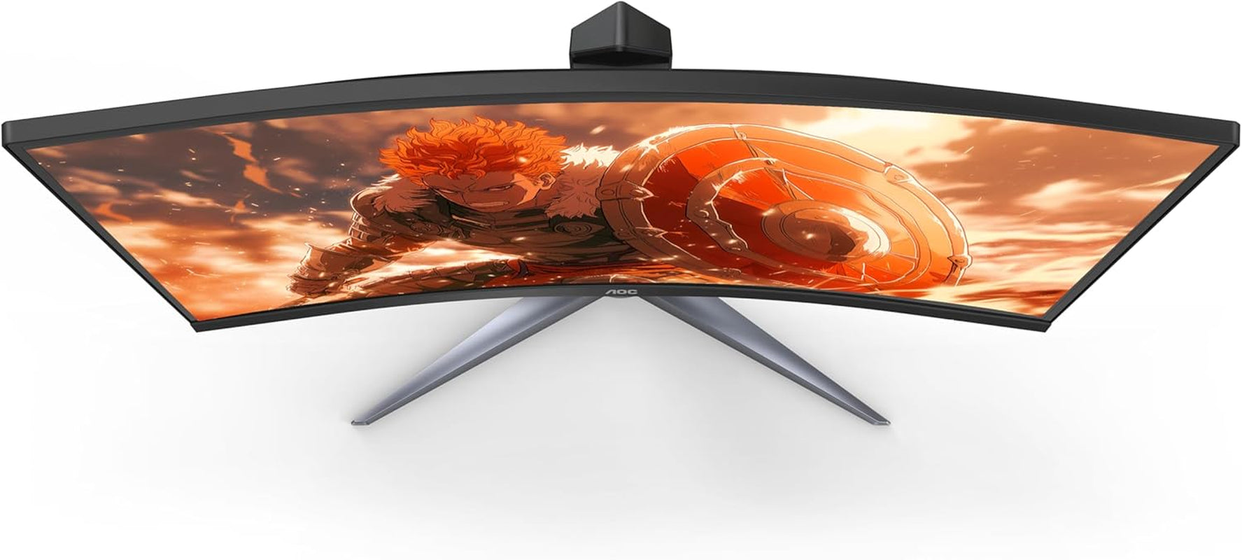 AOC C27G2Z 27-Inch Curved Frameless Ultra-Fast Gaming Monitor - FHD 1080P, 0.5ms Response Time, 240Hz Refresh Rate, FreeSync, Dual HDMI 2.0, DisplayPort, Height Adjustable, Compatible with Xbox, PS5, and Switch, 3-Year Zero-Bright-Dot Warranty