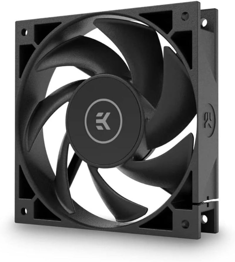 EK AIO Basic 240mm All-In-One Liquid CPU Cooler with EK-Vardar High-Performance PWM Fans, Compatible with Intel 115X/1200/2066 and AMD AM4