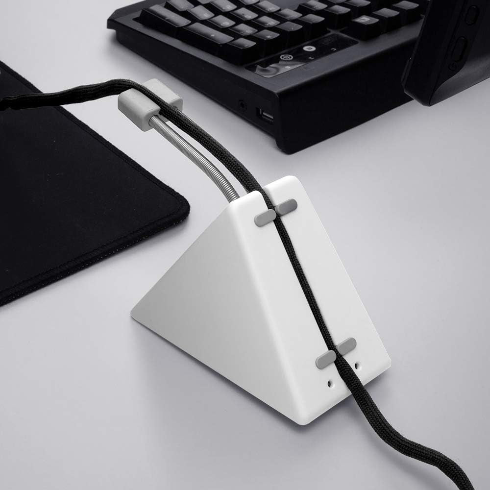 Hotline Games Mouse Bungee - Cord Management System for Esports and FPS Gaming (3.0 White)