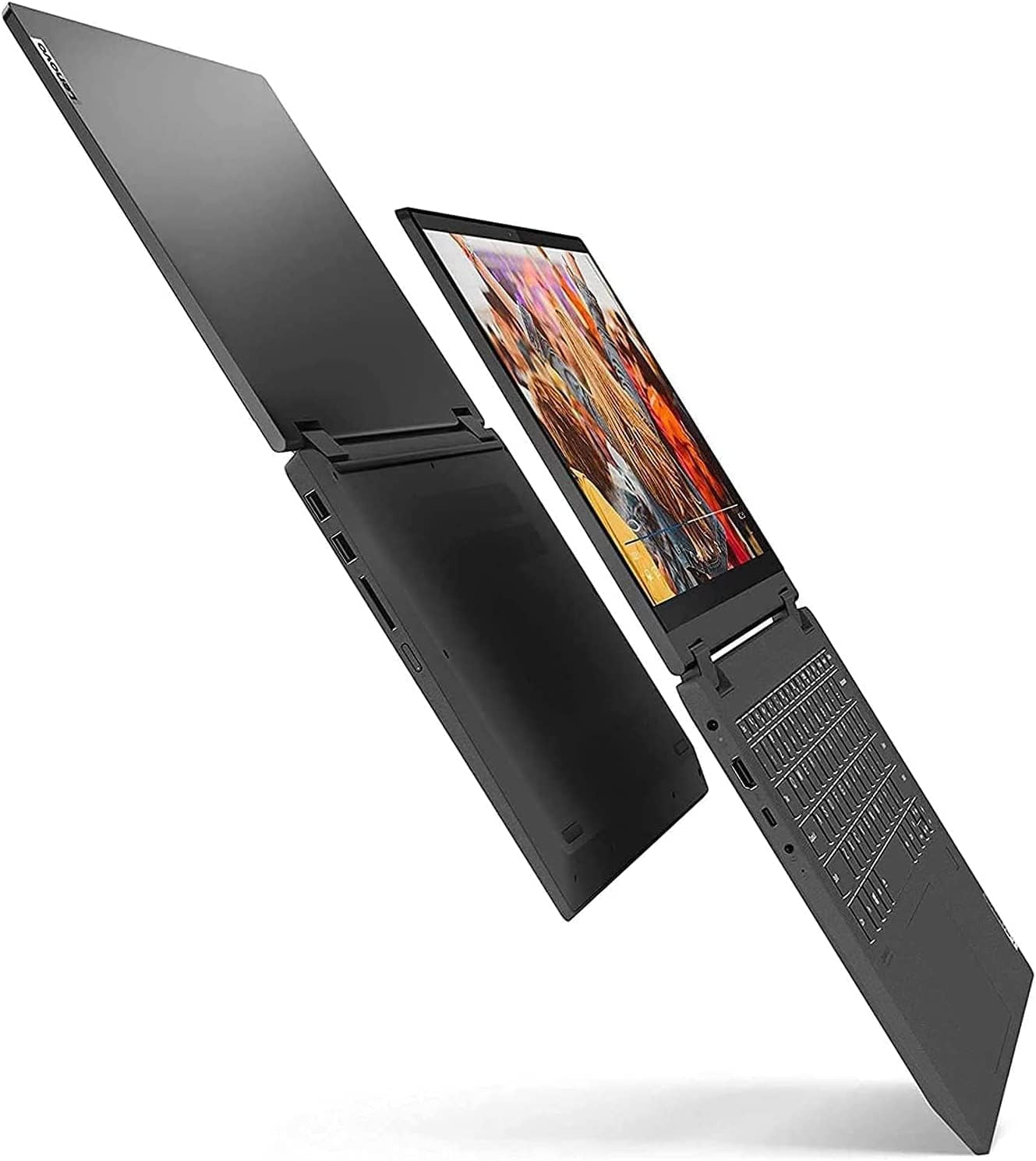 Lenovo Flex 5 14" 2-in-1 Touchscreen Laptop with AMD Ryzen 7 4700U, FHD IPS Display, Backlit Keyboard, Fingerprint Reader, Woov Sleeve Included, Windows 10, Black (8GB RAM | 1024GB SSD)