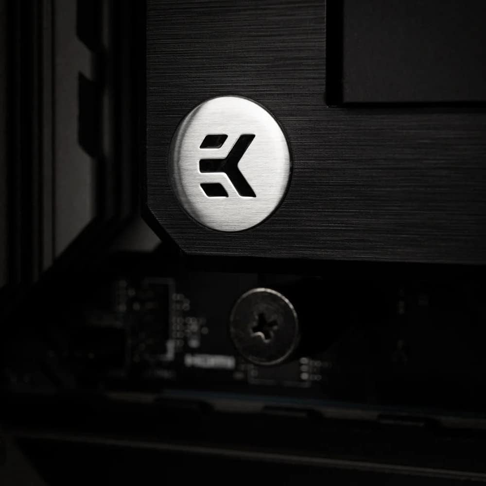 EK AIO Basic 240mm All-In-One Liquid CPU Cooler with EK-Vardar High-Performance PWM Fans, Compatible with Intel 115X/1200/2066 and AMD AM4