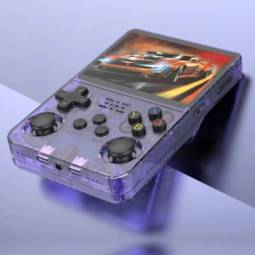 New R36S Retro Handheld Video Game Console System 3.5-Inch IPS Screen Portable Pocket Video Player 128GB 20000+ Games Boy Gifts