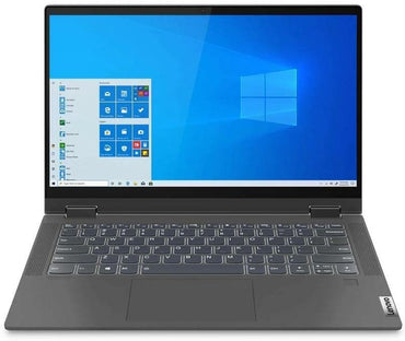 Lenovo Flex 5 14" 2-in-1 Touchscreen Laptop with AMD Ryzen 7 4700U, FHD IPS Display, Backlit Keyboard, Fingerprint Reader, Woov Sleeve Included, Windows 10, Black (8GB RAM | 1024GB SSD)
